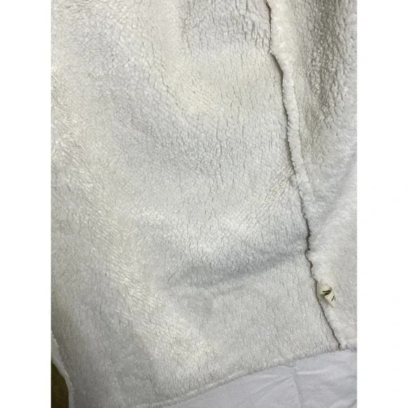 Lincoln Outfitters Woman's Vest One Size Beige Faux Suede Soft Lined Sleeveless - Picture 4 of 8